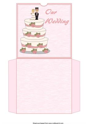 Wedding Cd/dvd Sleeve - CUP92063_822 | Craftsuprint