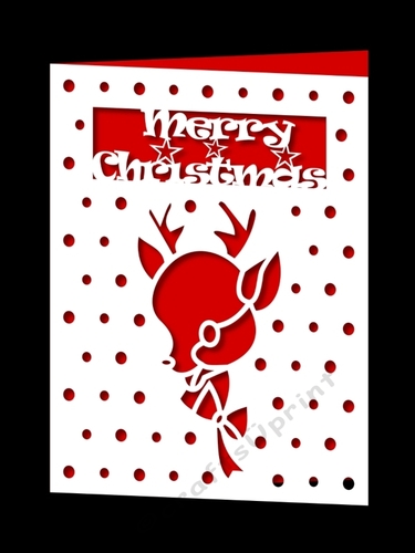 CHRISTMAS REINDEER WORD 2 - CUP1072820_1051 | Craftsuprint