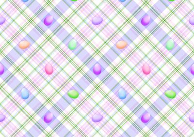 Easter Plaid with Eggs Backing Paper - CUP535979_1051 | Craftsuprint