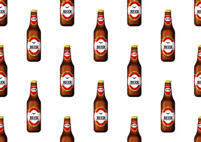 Beer Bottle Backing Paper - CUP548768_1051 | Craftsuprint