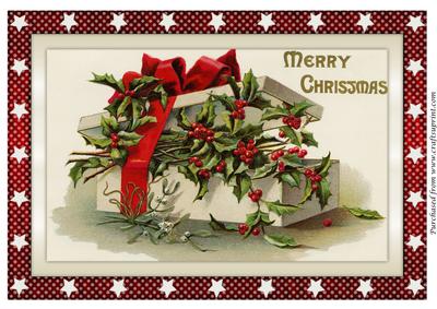 A4 christmas gift box