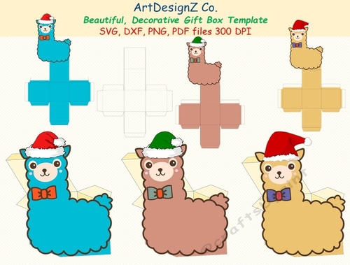 Total of 22 files. Beautiful decorative gift box templates. Vector and ...