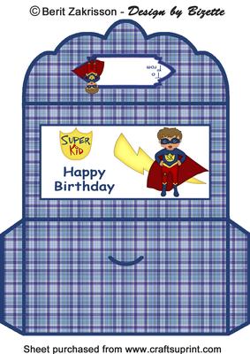 Superhero Moneywallet - CUP305027_1164 | Craftsuprint