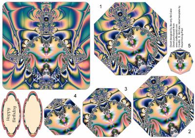Abstract Pyramid Topper - CUP271074_1399 | Craftsuprint