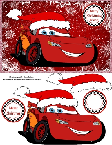 Christmas Car - CUP804064_9035 | Craftsuprint