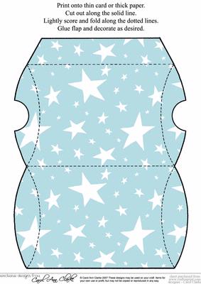 Christmas Pillow Box - CUP34297_359 | Craftsuprint