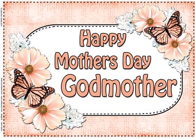 Crisp Happy Mother's Day Godmother Capture Art Crisp Happy Mother's Day Godmother Capture Art