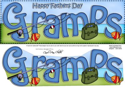 gramps fathers day card