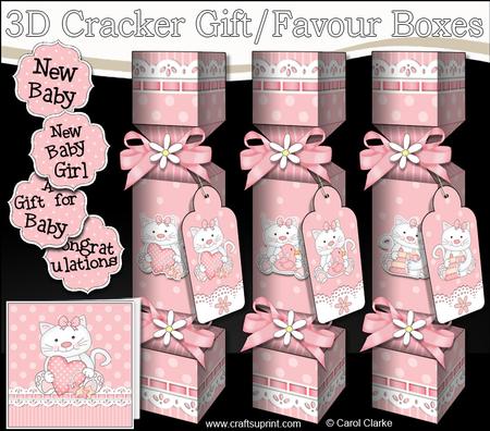 baby girl favour boxes