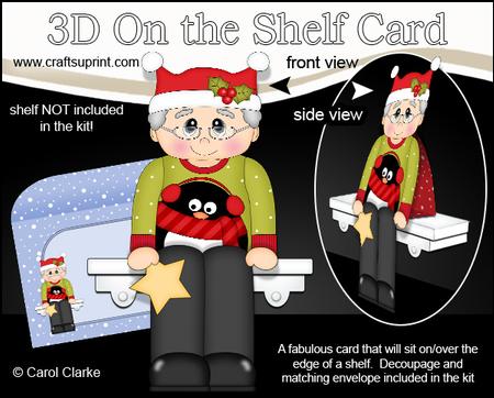 old man christmas jumper