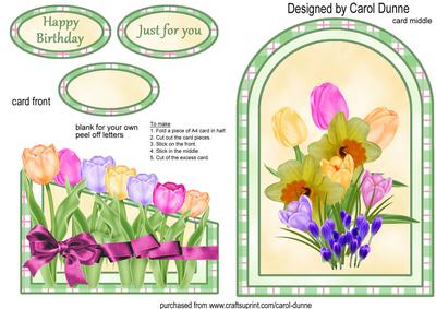 Spring Flowers Cutaway Cup605447 173 Craftsuprint