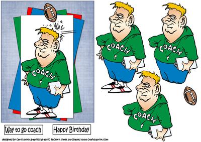Happy Birthday Coach - CUP315521_1209 | Craftsuprint