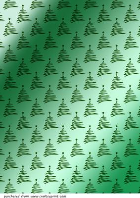 Christmas Squiggle Tree Background - CUP246442_1121 | Craftsuprint