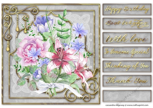 Happy Birthday Quick card collection - CUP930722_1121 | Craftsuprint