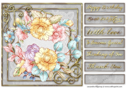 Happy Birthday Quick card collection - CUP930737_1121 | Craftsuprint