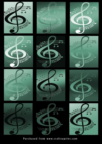 Music Note Tag No Cut Just Print Christmas tags - Musical Note - CUP1181586_59450 ...