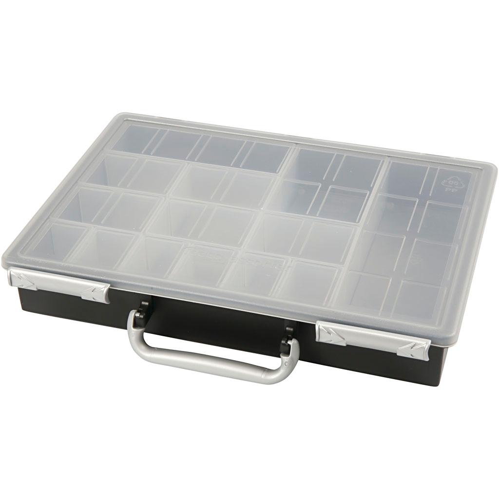 Storage Box, Size 33,8x26,1 cm, 16 Boxes, 1 pc CC13150 Craftsuprint