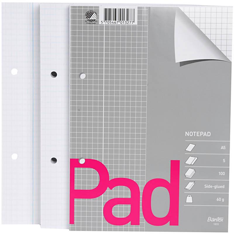 Writing Pads, A5 15x21 cm, 5 pc CC14091 Craftsuprint