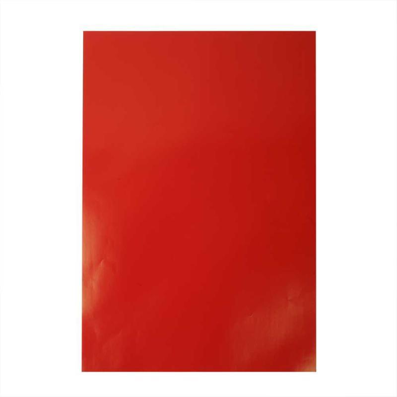 Glazed Paper, Sheet 32x48 cm, Red, 25 Sheet CC20843 Craftsuprint