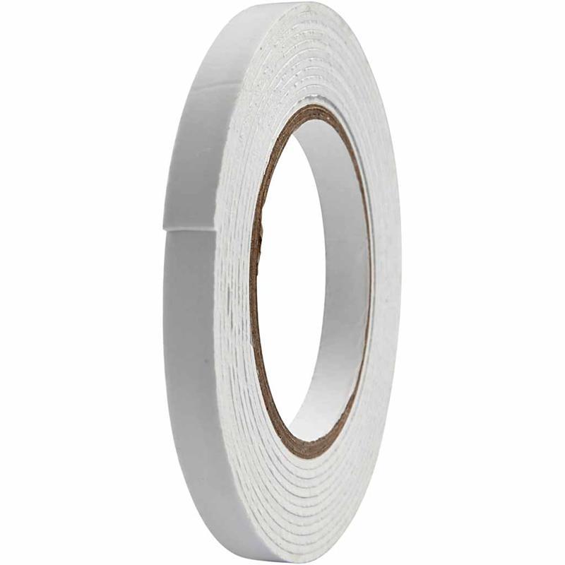 3D Tape, W 12 mm, 5 m CC24648 Craftsuprint