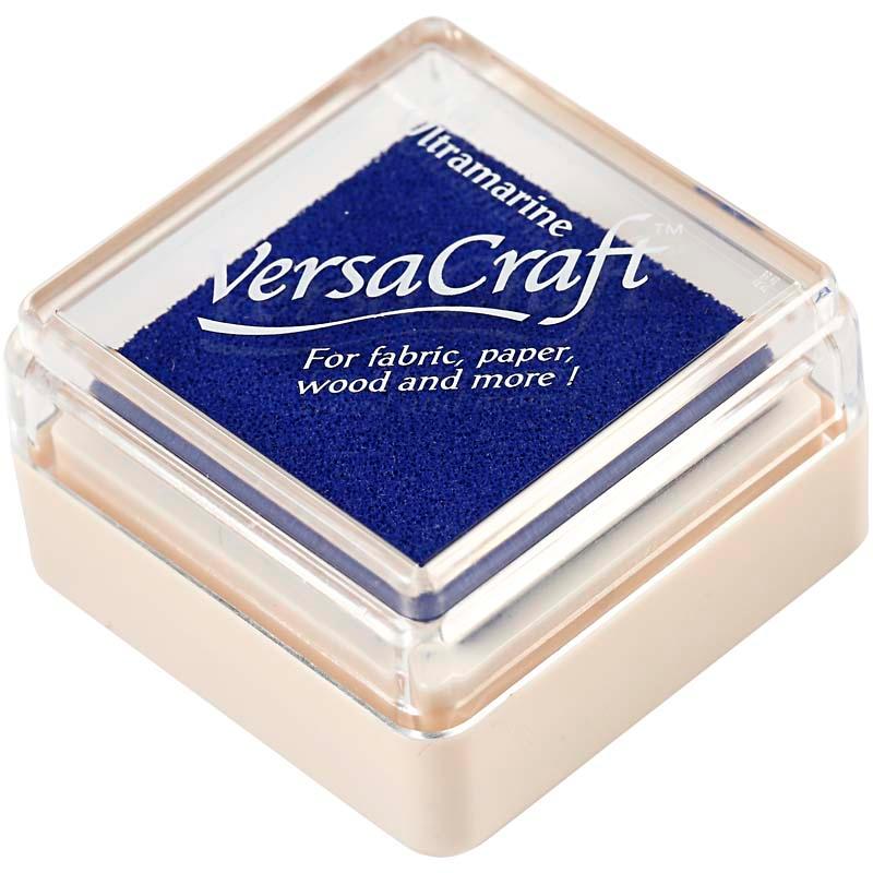 Stamp Pad, Size 24x24 mm, Ultramarine, 1 pc CC29981 Craftsuprint
