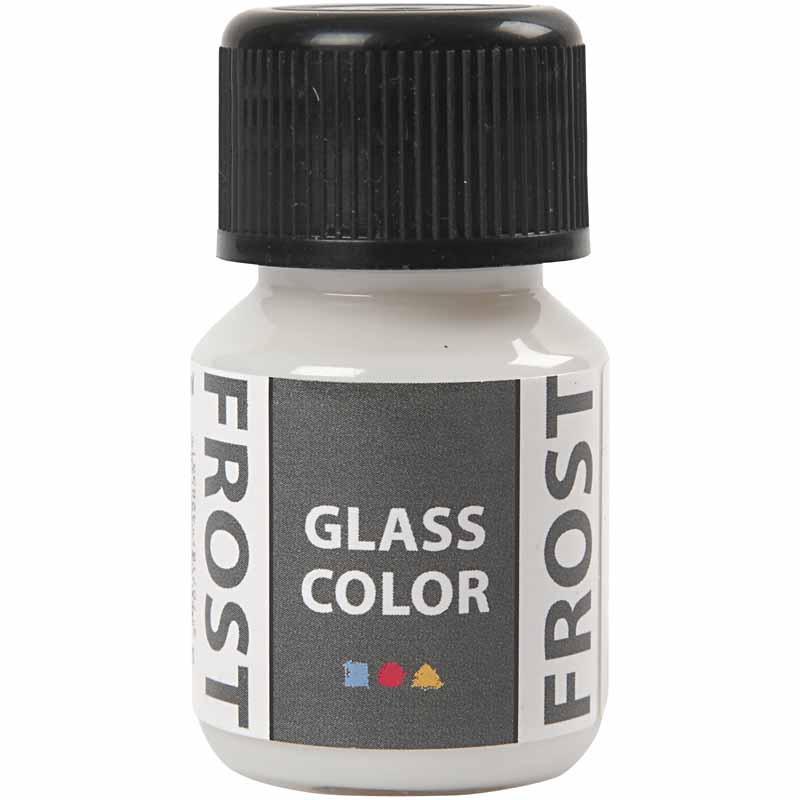 Glass Color Frost, White, 35 ml CC31780 Craftsuprint