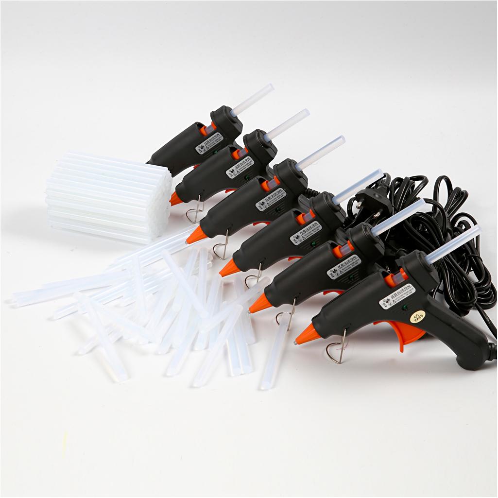 Mini Glue Guns with Glue, 1 Set CC39119 Craftsuprint