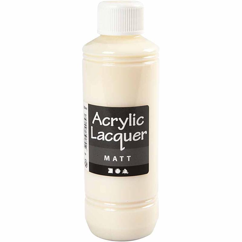 Acrylic Lacquer, Matt, 250 ml CC39262 Craftsuprint