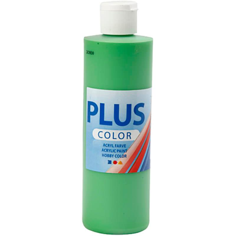 Plus Color Craft Paint, Bright Green, 250 ml CC39476 Craftsuprint