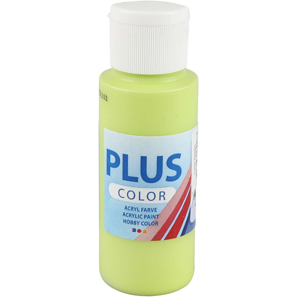 Plus Color Craft Paint, Lime Green, 60 ml CC39669 Craftsuprint