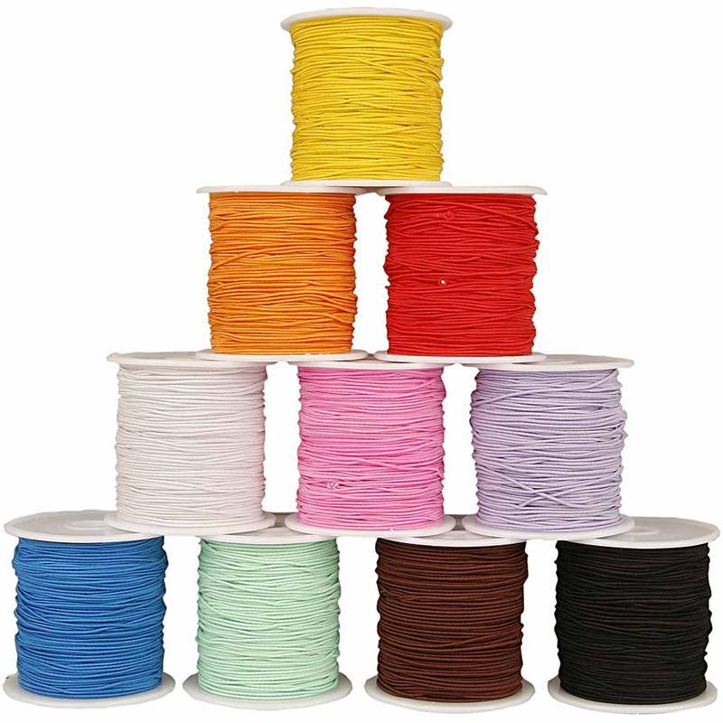Elastic Cord Assortment, Thickness 1,2 mm, 10x25 m CC41050