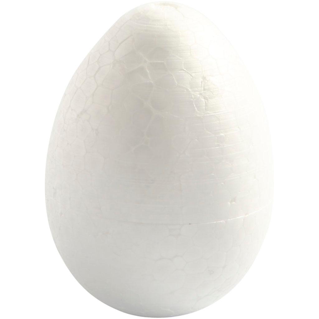 Polystyrene Eggs, 10 cm, 5 pc CC543220 Craftsuprint
