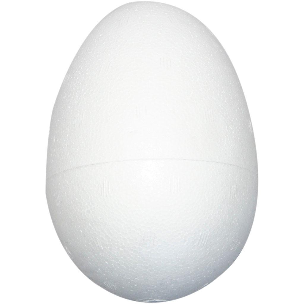 Polystyrene Eggs, 12 cm, 25 pc CC54323 Craftsuprint