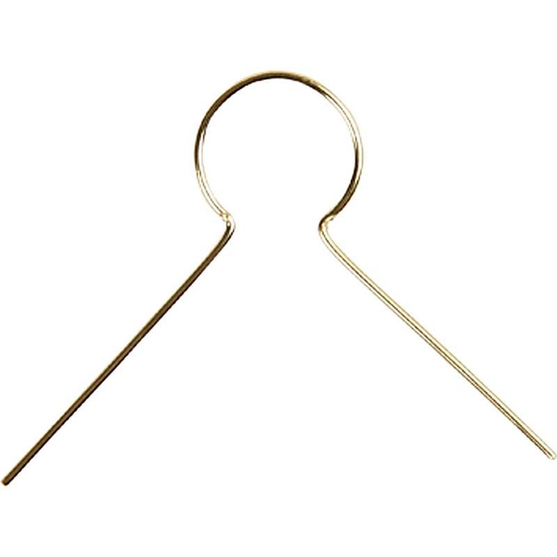 Metal Hanger, 22 mm, Goldplated, 50 pc CC603650 Craftsuprint