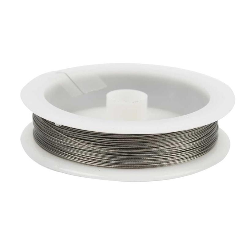 Beading Wire, 0,38 mm, Silver, 7 Strands, 30 m CC61514 Craftsuprint