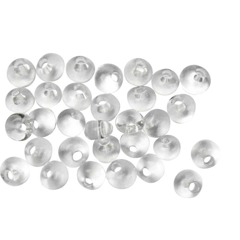 Drop Beads, 6 mm, Clear, 120 g CC69660 Craftsuprint