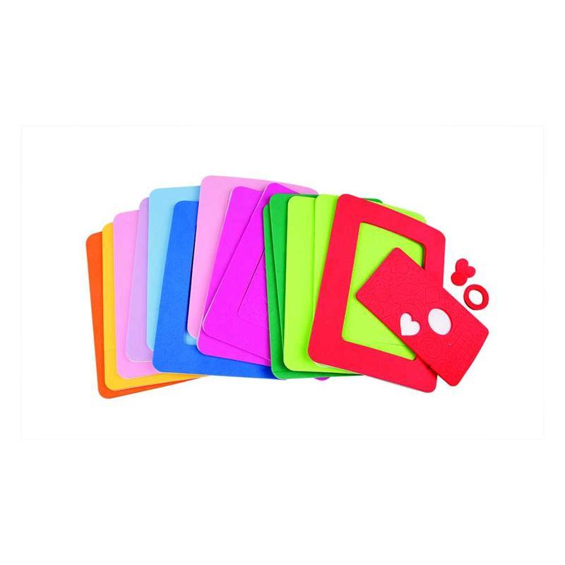 Eva Foam Photo Frames, 13x18 cm, 10 Asstd CC790240 Craftsuprint