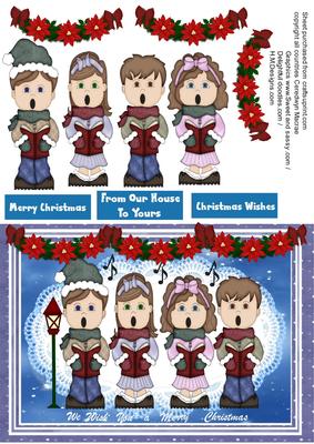 Christmas Choir - CUP357817_1398 | Craftsuprint