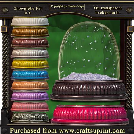 Snowglobe Kit #4 - CUP580558_2131 | Craftsuprint