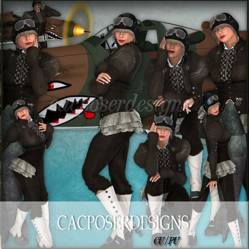 Bombers Girl CUP714692_2135 Craftsuprint