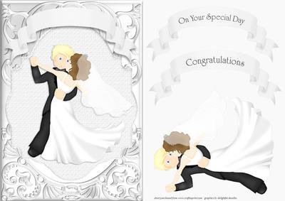 Wedding Dance Quick Card - CUP335588_566 | Craftsuprint