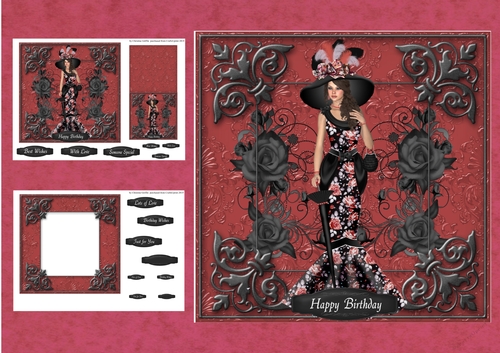 Elegant Lady 8 - CUP923482_20877 | Craftsuprint