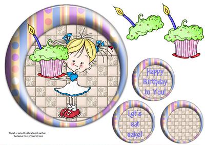 Let's Eat Cake! - Happy Birthday to You! - CUP365460_994 | Craftsuprint
