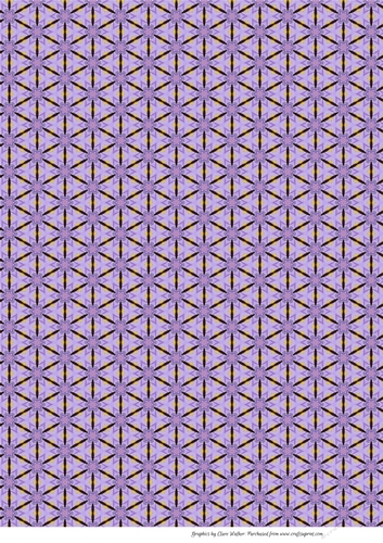 PURPLE GEOMETRIC BACKGROUND WITH GOLD FLECKS :A4 Multi-Directional ...
