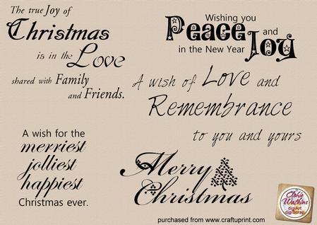 Christmas Word Art - CUP132763_681 | Craftsuprint