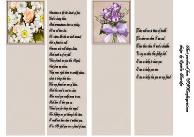 Friendship Bookmarks - CUP318771_452 | Craftsuprint