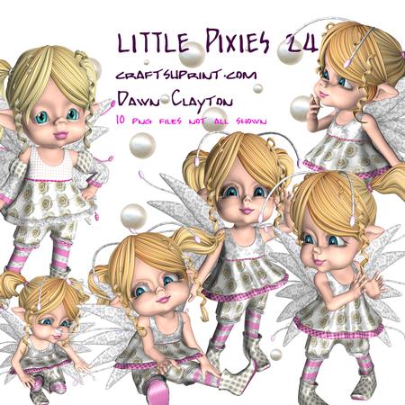 Little Pixies 13 - CUP402814_961 | Craftsuprint