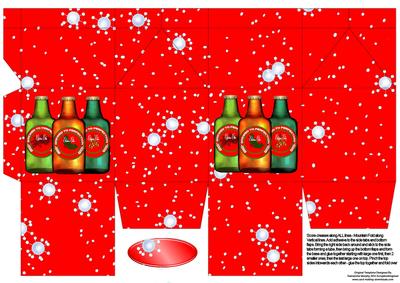 Milk Carton Gift Boxes - Christmas Cheer - CUP364682_351 | Craftsuprint