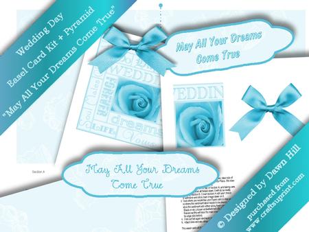 May All Your Dreams Come True - Easel - Wedding - CUP70158_351 ...