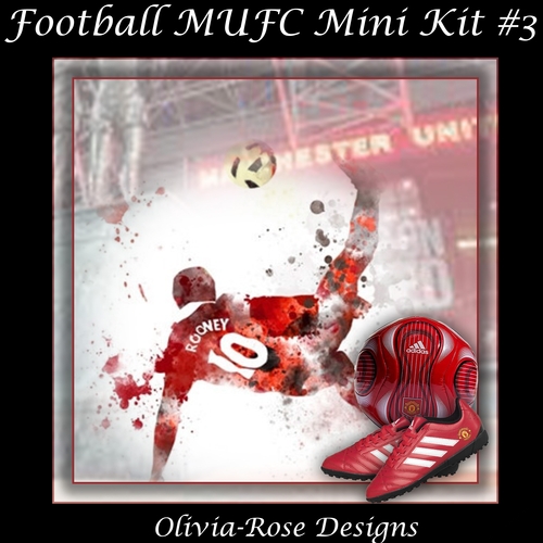 Football MUFC Mini Kit 3 CUP1208242_104105 Craftsuprint